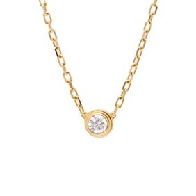 Cartier D'Amour Necklace SM Pink Gold (18K) Diamond Men,Women Fashion Pendant Necklace (Pink Gold)