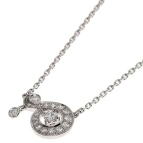 Van Cleef & Arpels Nid Paradis Diamond Necklace in 18K White Gold for Women