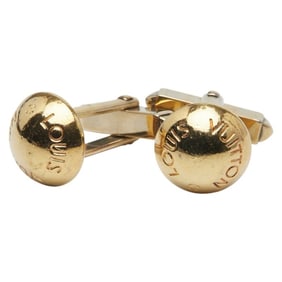 Louis Vuitton Bouton de Manchette Crew Cufflinks M30984 Gold Plated Men's LOUIS VUITTON