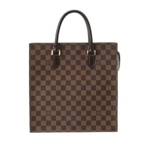 LOUIS VUITTON Damier Venice PM Tote Bag, Brown, N51145, Men's/Women's, Canvas, Handbag, B-Rank,