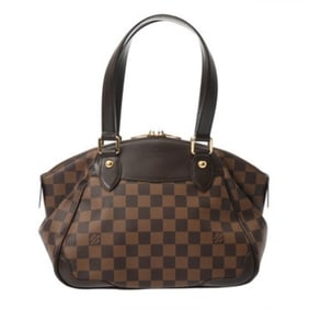 LOUIS VUITTON Damier Rivington PM Brown N41157 Women's Canvas Handbag, A Rank, Pre-owned, Ginzo