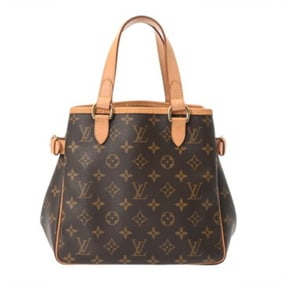 LOUIS VUITTON Monogram Batignolles Brown M51156 Women's Canvas Handbag, AB Grade, Pre-owned, Ginzo