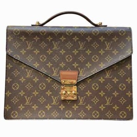 Louis Vuitton Monogram Porte-Document Bandouliere M53338 Men's Bag