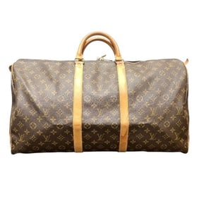 Louis Vuitton Monogram Keepall 55 M41424 Boston Bag for Men and Women
