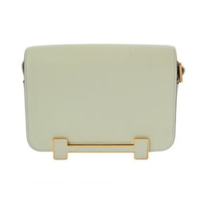 HERMES Geta Vertifiz B Stamp (circa 2023) Women's Chevre Shoulder Bag, Rank A, Pre-owned, Ginzo