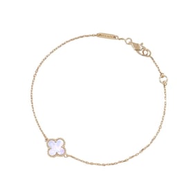 Van Cleef & Arpels Sweet Alhambra Bracelet in 18K Yellow Gold (VCARF68800)