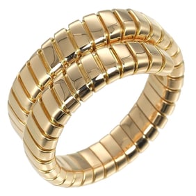 BVLGARI Tubogas Ring, size 20, 18K yellow gold, approximately 13.3g