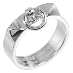 Hermes Hermès Cory Edssian Ring, Size 11, Sterling Silver, Made in France, Approx. 4.6g, Women's