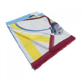 Hermès HERMES CHEVAL A LA COUVERTUR 693345T Rectangle Scarf/Stole