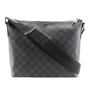 Louis Vuitton Mick PM Shoulder Bag N41211, Damier Graphite Canvas, Made in France, 2014, Black,