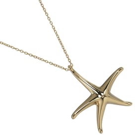 Tiffany & Co. Starfish Necklace, 18K Yellow Gold, Approx. 4.16g