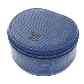 Louis Vuitton Ecran Bijou Epi Toledo Blue M48205 Jewelry Case Pouch 1000 LOUIS VUITTON