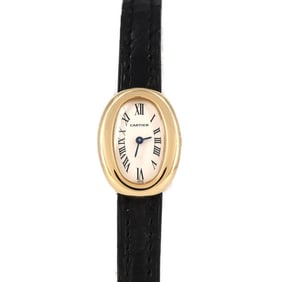 Cartier Mini Baignoire YG W1510956 Quartz Watch