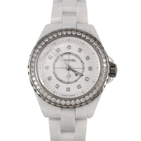 Chanel J12 33mm Ceramic D?12P H6418 Quartz Watch