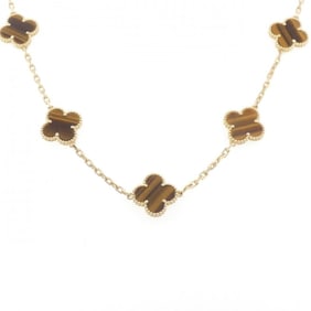 Van Cleef & Arpels Vintage Alhambra 10 Motif Necklace