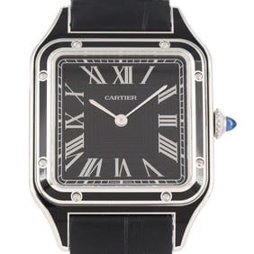 Cartier Santos-Dumont LM WSSA0046 Stainless Steel Watch, Manual Winding