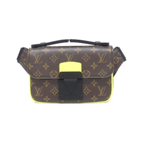 Louis Vuitton Monogram Macassar S-Lock Sling Bag M45864 Shoulder