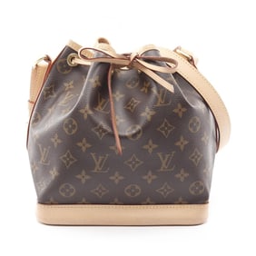Louis Vuitton Noe BB Shoulder Bag, Coated Canvas and Leather, Women's, Brown, M40817