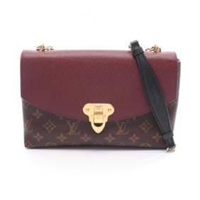 Louis Vuitton Saint-Placide Monogram Shoulder Bag, Coated Canvas and Leather, Women's, Brown