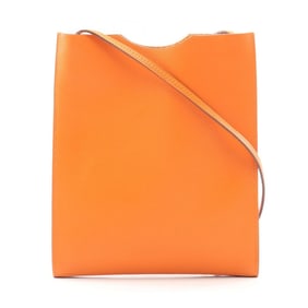 Hermes Hermès Onimetou Shoulder Bag, Evercolor, Women's, Orange