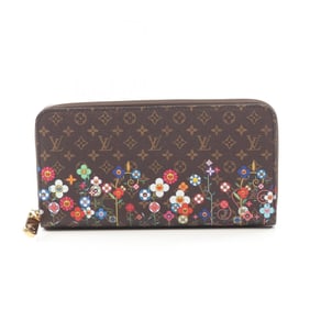Louis Vuitton LV x TM Zippy Wallet Monogram Round Long Women's Brown M14162