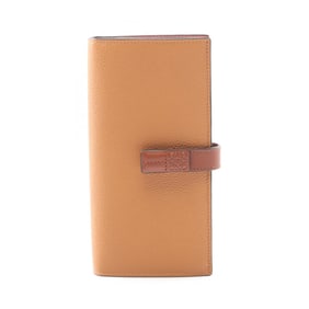 LOEWE Vertical Wallet, Large, Bifold, Leather, Women's, Brown, C660S40X01