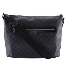 Louis Vuitton Mick MM Shoulder Bag N40004 Damier Graphite Canvas 2011 Black SR4121 A4 Zipper Men's