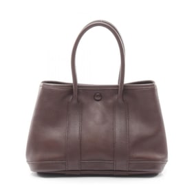 Hermes Hermès Garden Party TTPM Tote Bag, Swift Leather, Women's, Brown, No Tuileries