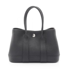 Hermes Hermès Neo Garden 23 Tote Bag, Negonda, Women's, Black