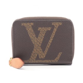 Louis Vuitton Zippy Coin Purse, Monogram Giant, Women's Leather, Brown, M67690