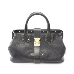 Louis Vuitton Angenieux PM Suhali Noir Handbag, Leather, Women's, Black, M91805