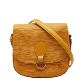 Louis Vuitton Epi Mini Saint-Cloud Shoulder Bag M52219 Tassili Yellow Leather Women's LOUIS VUITTON