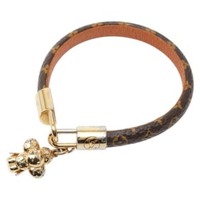 Louis Vuitton Monogram Vivienne Bracelet M6773 Brown Plated Women's LOUIS VUITTON