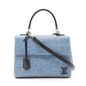 Louis Vuitton Cluny BB Epi Denim Handbag, Leather, Women's, Blue/Black, M51392
