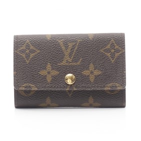 Louis Vuitton Multicle 6 Monogram Key Case, Brown, Men's and Women's, M62630