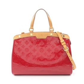 Louis Vuitton Blair MM Monogram Vernis Cerise Handbag, Leather, Women's, Red, M90179