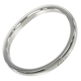 Cartier Ballerina Curve Ring, size 16.5, Pt950 Platinum, approximately 3.6g