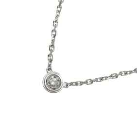 Cartier d'Amour Diamond Necklace, 41cm, XS, 18K White Gold, 750 Diamonds