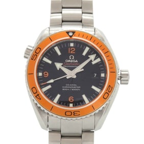 Like New Omega Seamaster Planet Ocean 232.30.46.21.01.002 Stainless Steel Black Dial Automatic Watch