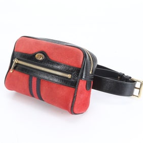 Gucci Sherry Line Ophidia 517076 Leather Waist Bag/Body Bag for Men