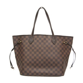 Louis Vuitton Damier Neverfull MM N51105 Women's Tote Bag Brown,Ebene