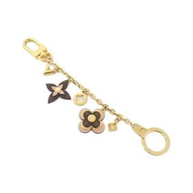 Louis Vuitton Bijoux Sac Chene Blooming Flower Key Ring M63086