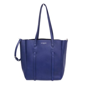 Balenciaga Everyday Tote XS 489813 Women's Leather Shoulder Bag,Tote Bag Navy