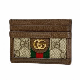 Gucci Ophidia Business Card Case 523159 Brown for Men and Women