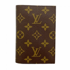 Louis Vuitton Monogram Couverture Passport NM M64502 Brown Case for Men and Women