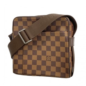 Louis Vuitton Damier Olaf PM Shoulder Bag N41442 Ebene for Women