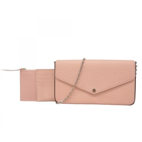 Louis Vuitton Epi Felicie Shoulder Wallet M62467 Rose Ballerine for Women