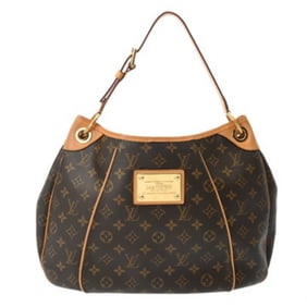 LOUIS VUITTON Monogram Galliera PM Brown M56382 Women's Canvas Shoulder Bag, AB Grade, Pre-owned,
