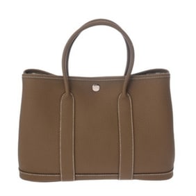 HERMES Garden Party TPM Etoupe C Stamp (circa 2018) Women's Negonda Handbag, Unused, Ginzo