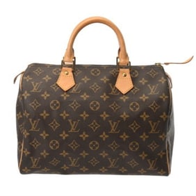 LOUIS VUITTON Louis Vuitton Monogram Speedy 30 (Old Model) Brown M41526 Women's Canvas Handbag (B